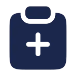 Clipboard Add SVG Icon